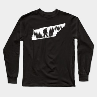 Bigfoot tennessee state Long Sleeve T-Shirt